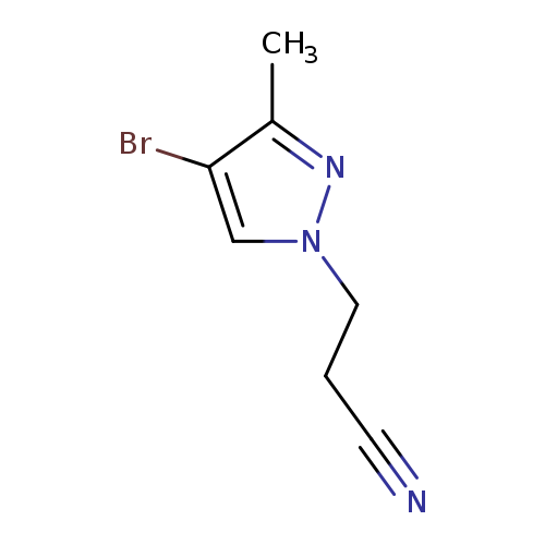 3-(4-Bromo-3-methyl-1H-pyrazol-1-yl)propanenitrile