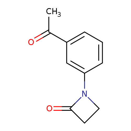 1-(3-acetylphenyl)azetidin-2-one