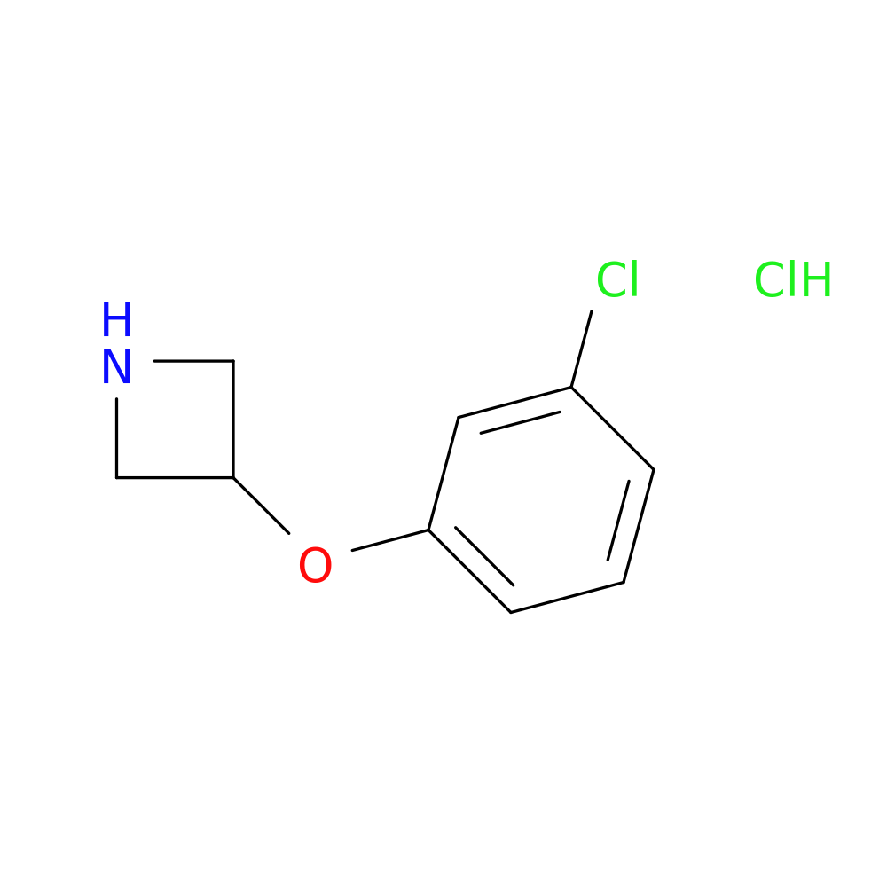 3-(3-Chlorophenoxy)azetidine hydrochloride
