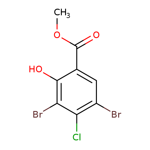 Methyl 3,5-dibromo-4-chloro-2-hydroxybenzoate