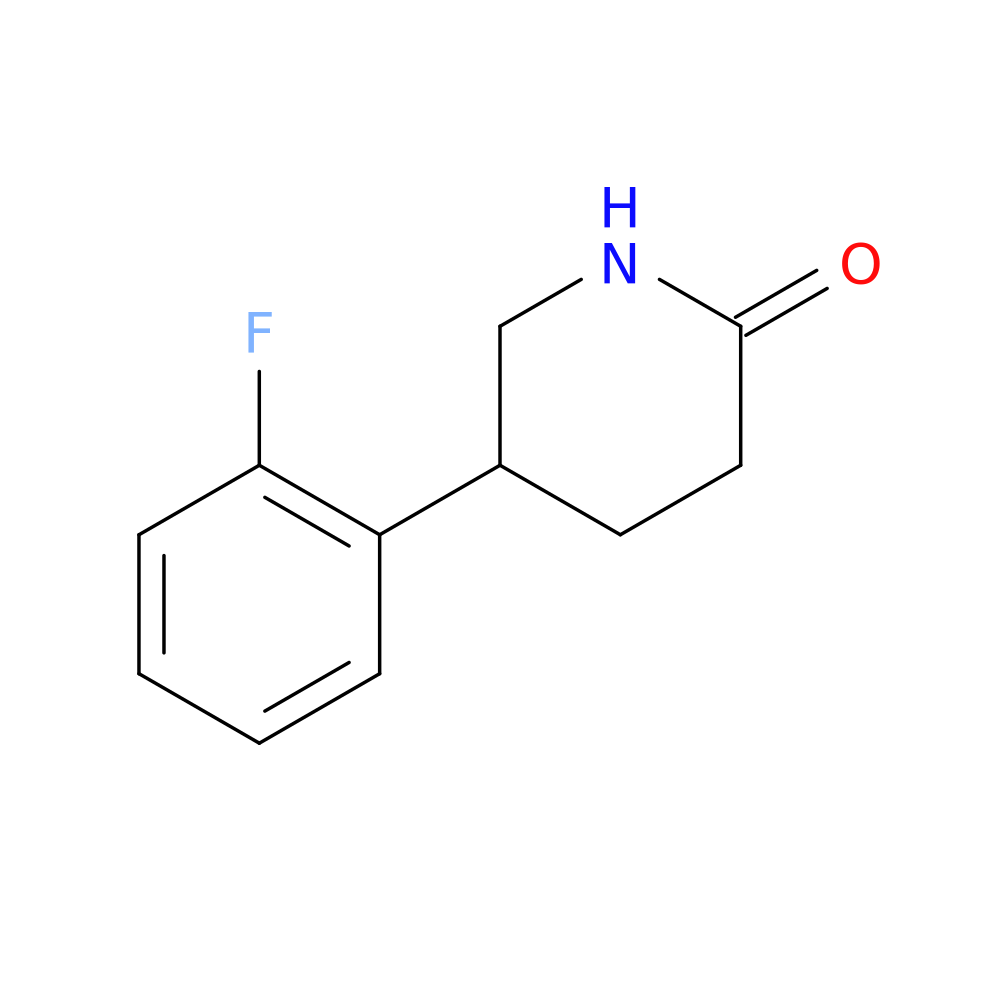 5-(2-Fluorophenyl)-2-piperidone