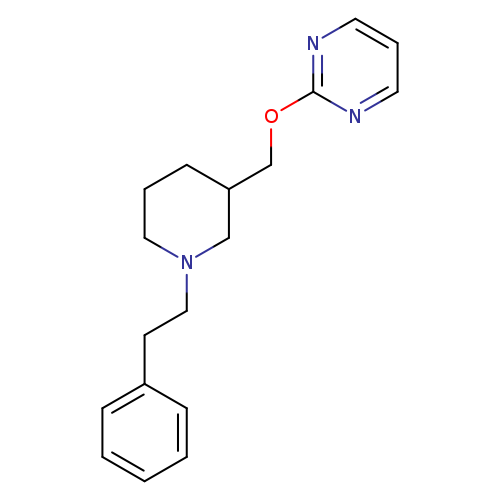 2-{[1-(2-phenylethyl)piperidin-3-yl]methoxy}pyrimidine
