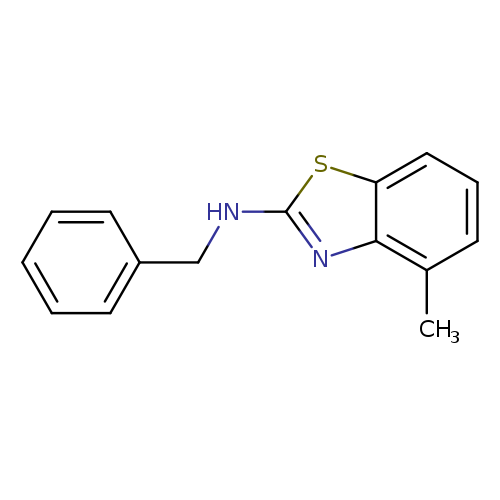 Benzyl-(4-methyl-benzothiazol-2-yl)-amine