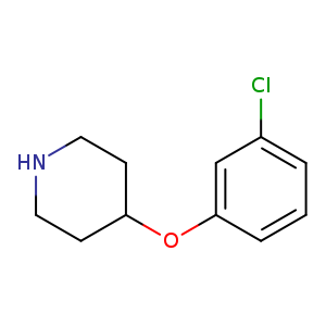 4-(3-chlorophenoxy)piperidine