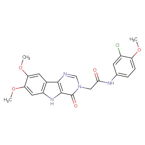 N-(3-chloro-4-methoxyphenyl)-2-{7,8-dimethoxy-4-oxo-3H,4H,5H-pyrimido[5,4-b]indol-3-yl}acetamide