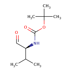 Carbamic acid, [(1S)-1-formyl-2-methylpropyl]-, 1,1-dimethylethyl ester