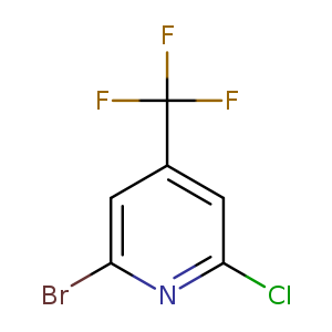 2-Bromo-6-chloro-4-(trifluoromethyl)pyridine