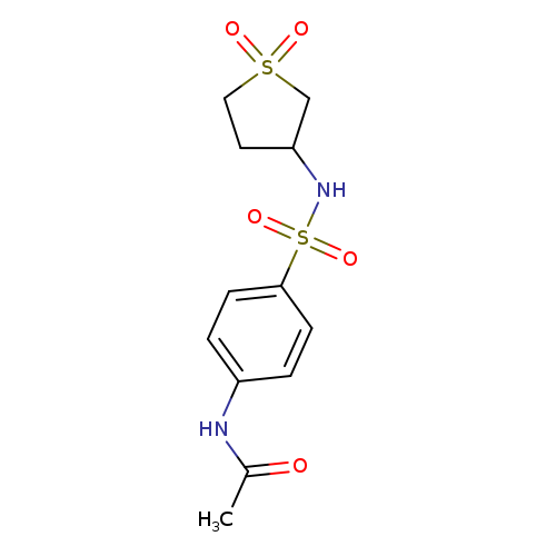 N-{4-[(1,1-dioxo-1lambda6-thiolan-3-yl)sulfamoyl]phenyl}acetamide