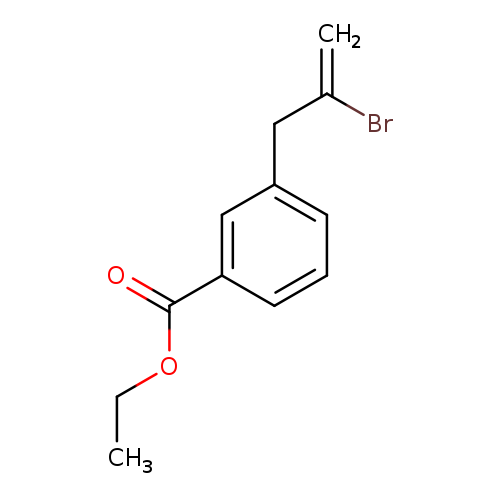 2-Bromo-3-(3-carboethoxyphenyl)-1-propene