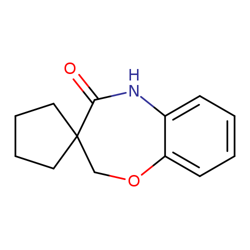 4,5-dihydro-2H-spiro[1,5-benzoxazepine-3,1'-cyclopentane]-4-one