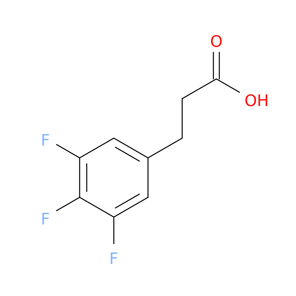 3,4,5-Trifluorobenzenepropanoic acid
