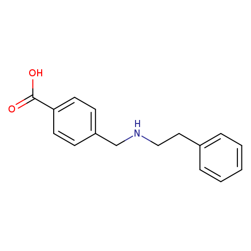 4-{[(2-phenylethyl)amino]methyl}benzoic acid