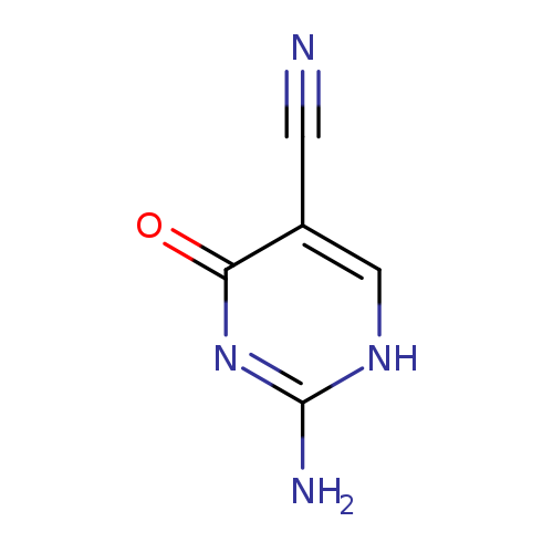 5-Pyrimidinecarbonitrile, 2-amino-1,4-dihydro-4-oxo- (8CI,9CI)