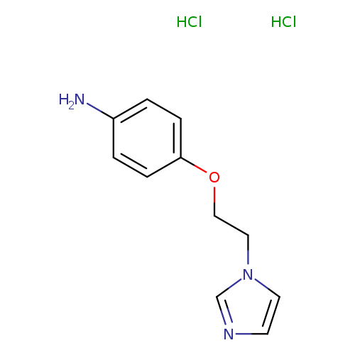 4-[2-(1H-imidazol-1-yl)ethoxy]aniline dihydrochloride