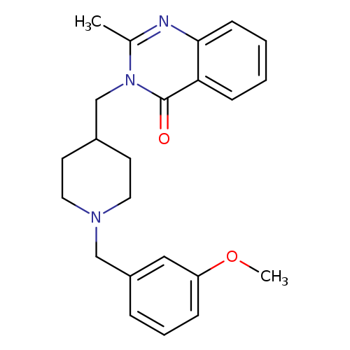 3-({1-[(3-methoxyphenyl)methyl]piperidin-4-yl}methyl)-2-methyl-3,4-dihydroquinazolin-4-one