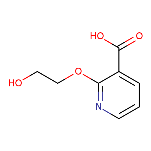 2-(2-Hydroxyethoxy)pyridine-3-carboxylic acid