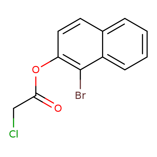 1-bromonaphthalen-2-yl 2-chloroacetate