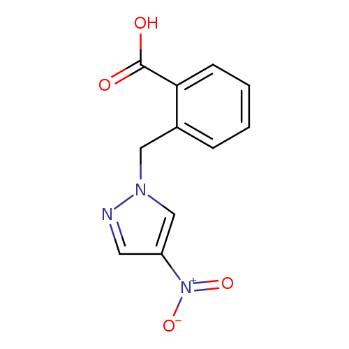 2-[(4-nitro-1H-pyrazol-1-yl)methyl]benzoic acid