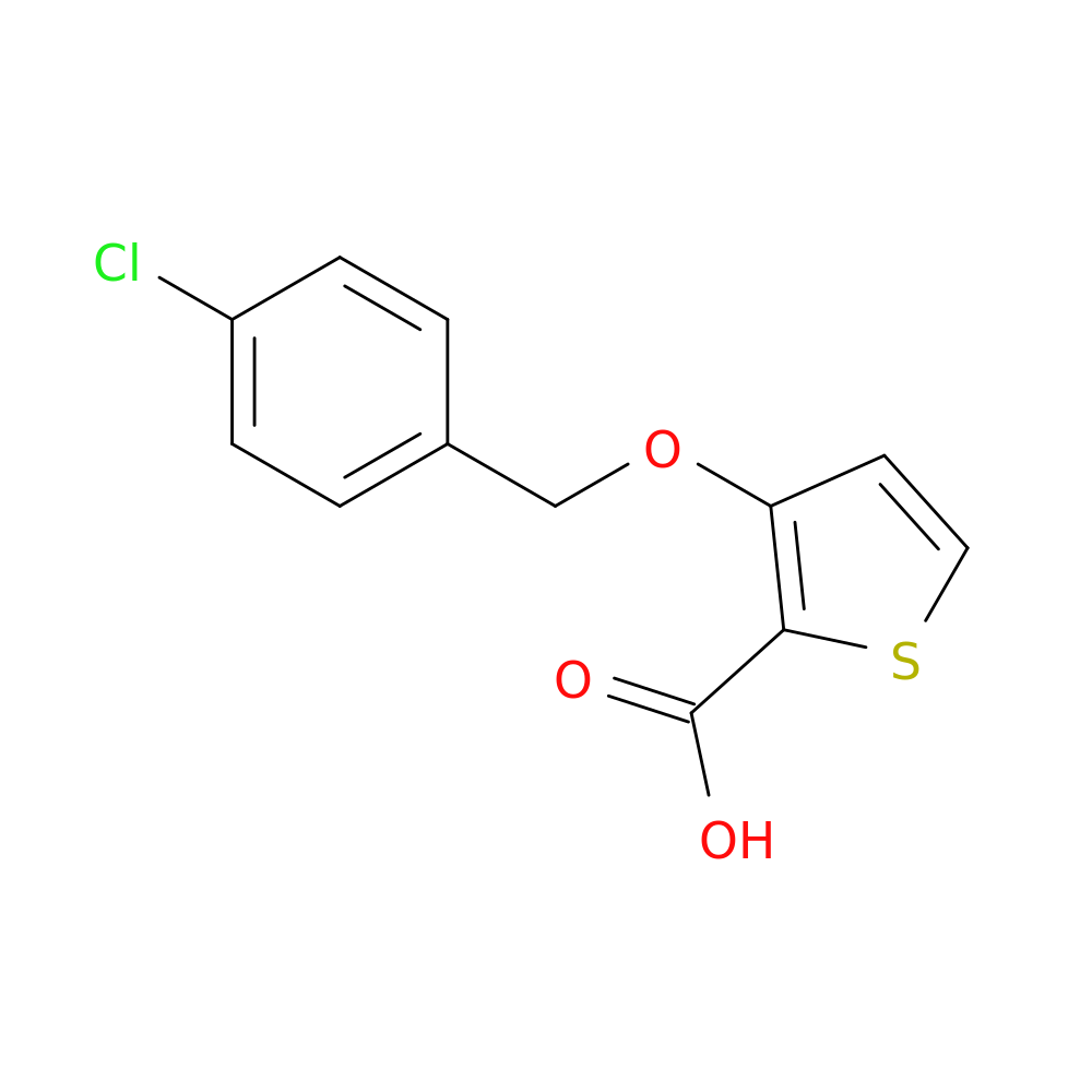 3-[(4-Chlorobenzyl)oxy]-2-thiophenecarboxylic acid