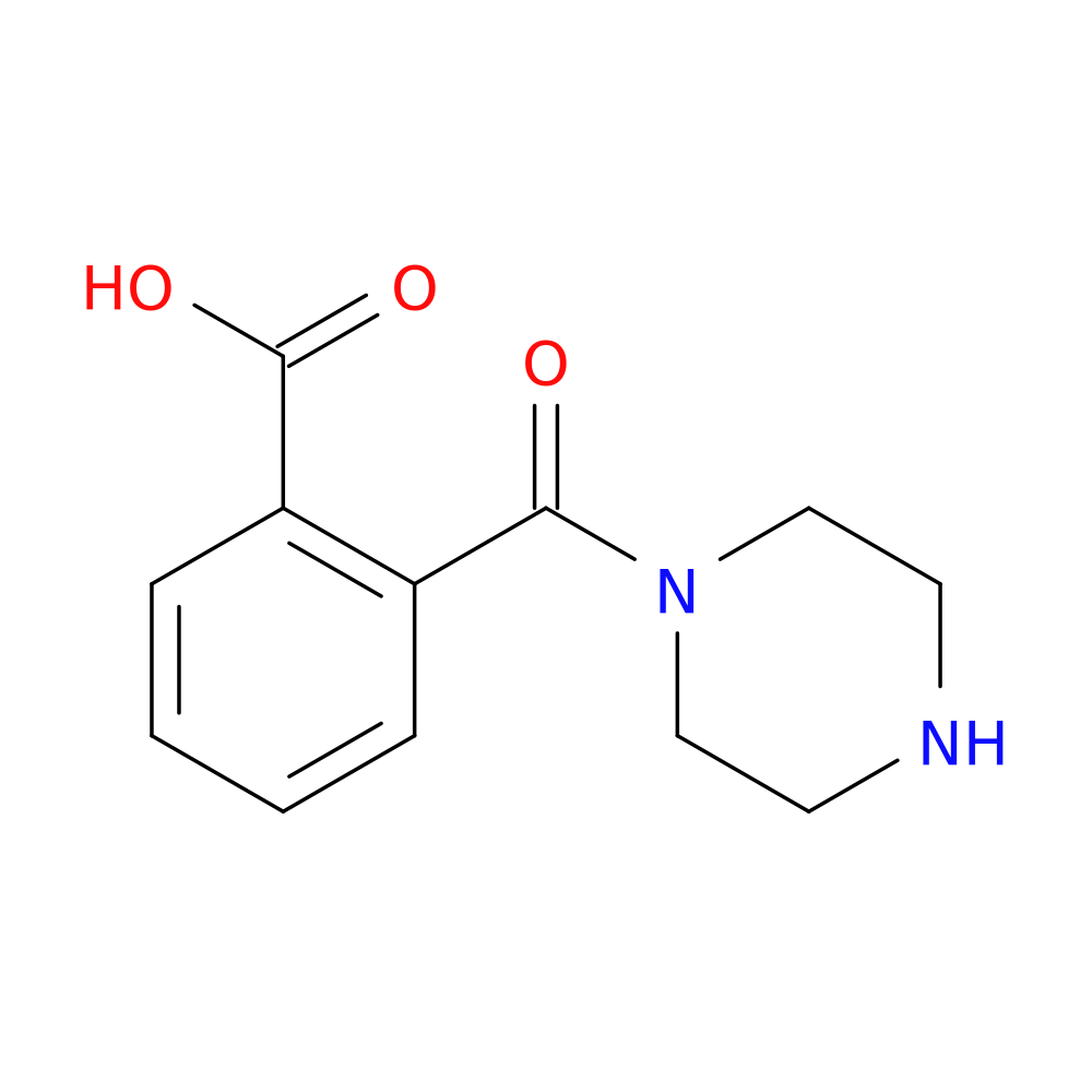 2-(Piperazine-1-carbonyl)benzoic acid