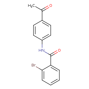N-(4-acetylphenyl)-2-bromobenzamide