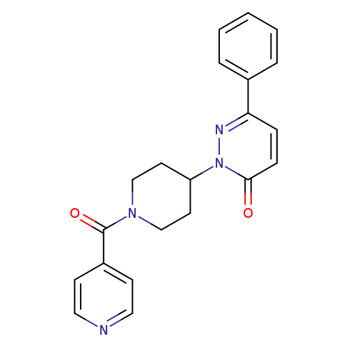 6-phenyl-2-[1-(pyridine-4-carbonyl)piperidin-4-yl]-2,3-dihydropyridazin-3-one