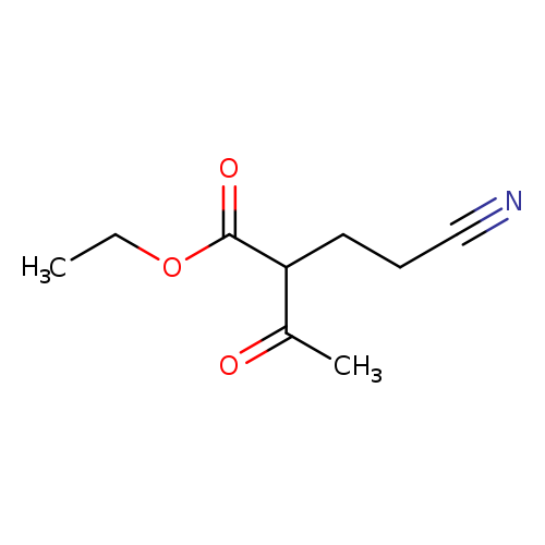 Ethyl 2-acetyl-4-cyanobutanoate