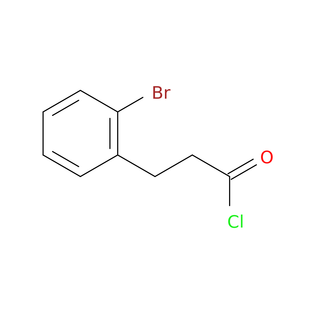3-(2-bromophenyl)propanoyl chloride