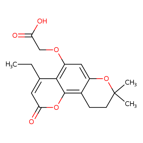 2-({4-ethyl-8,8-dimethyl-2-oxo-2H,8H,9H,10H-pyrano[2,3-h]chromen-5-yl}oxy)acetic acid