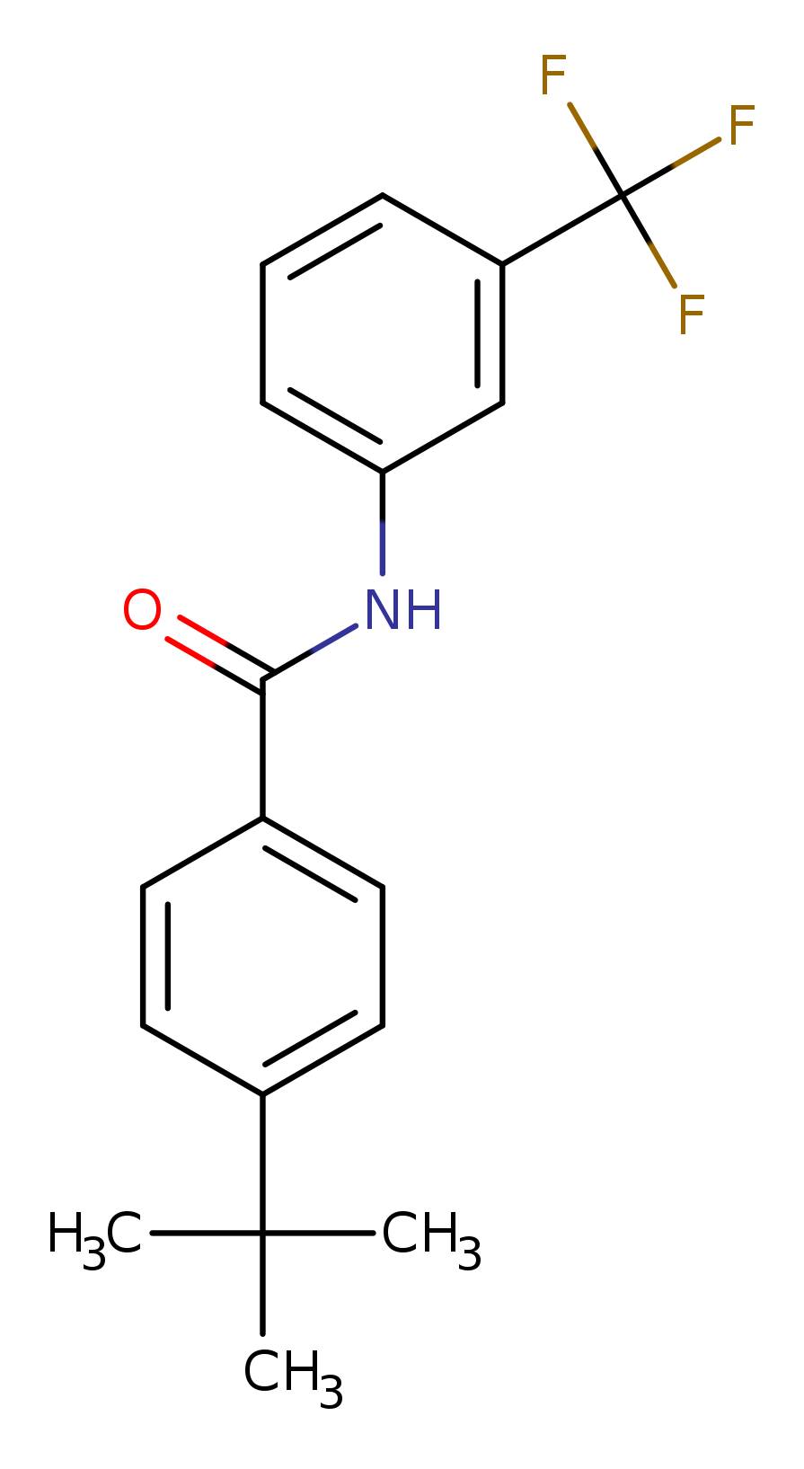 4-tert-butyl-N-[3-(trifluoromethyl)phenyl]benzamide