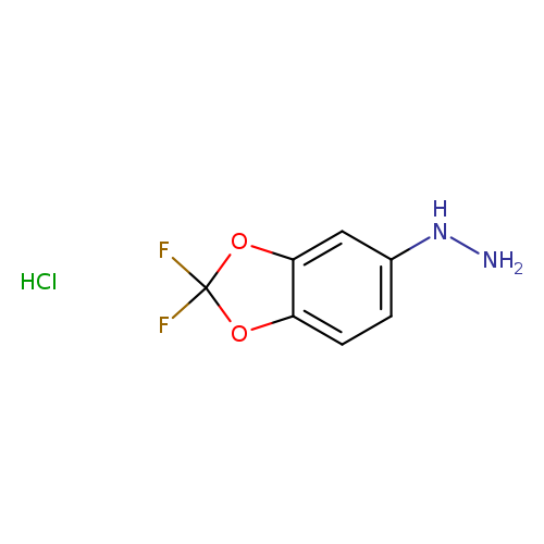 (2,2-Difluorobenzo[d][1,3]dioxol-5-yl)hydrazine hydrochloride