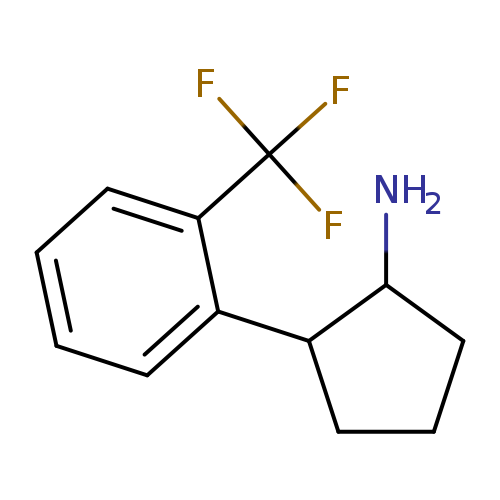 2-[2-(trifluoromethyl)phenyl]cyclopentan-1-amine