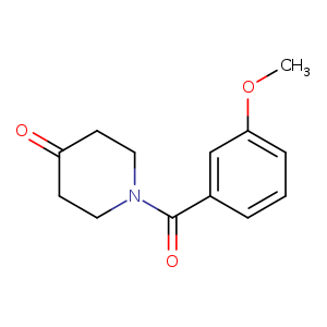 1-(3-Methoxybenzoyl)piperidin-4-one