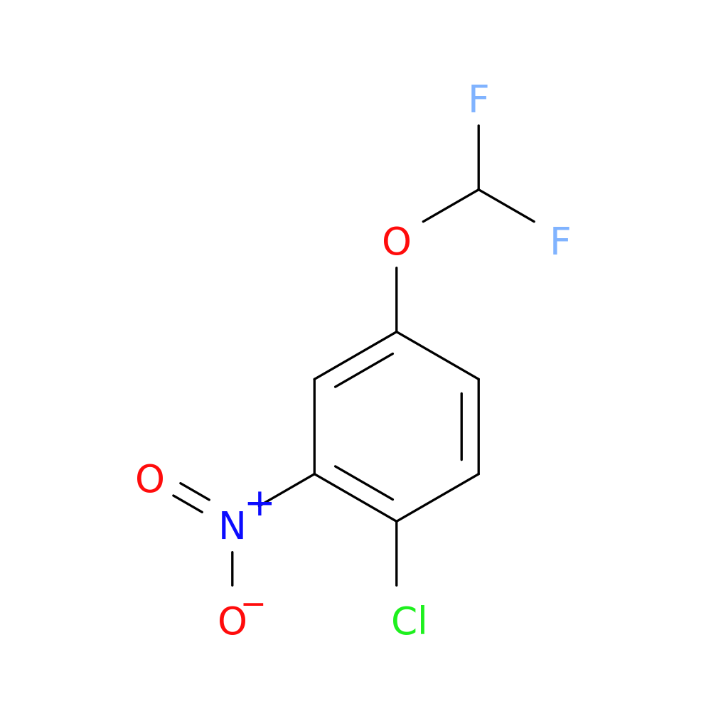 1-chloro-4-(difluoromethoxy)-2-nitrobenzene