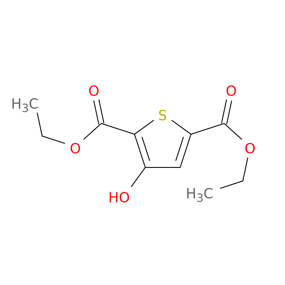 Diethyl 3-hydroxythiophene-2,5-dicarboxylate