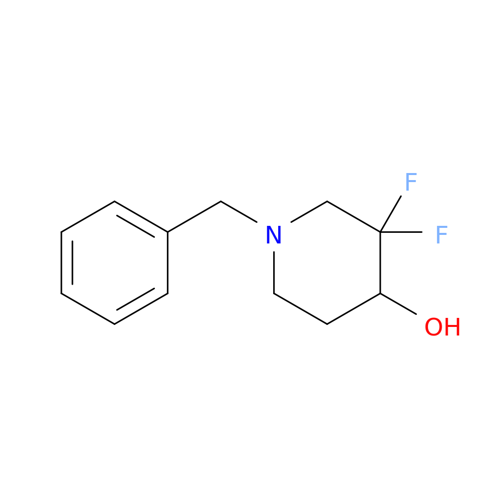 1-Benzyl-3,3-difluoropiperidin-4-ol