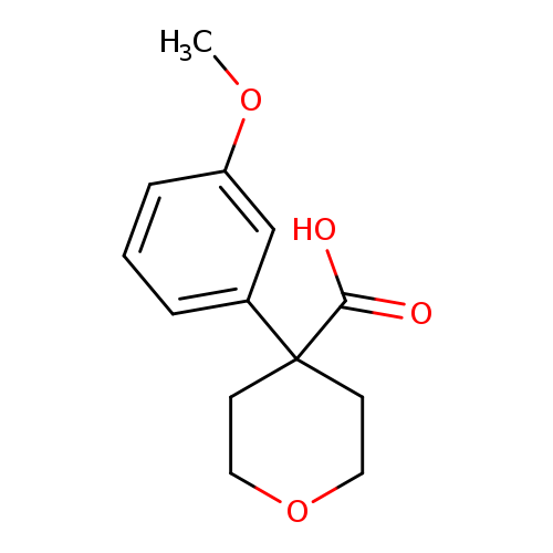 4-(3-Methoxyphenyl)tetrahydro-2H-pyran-4-carboxylic acid