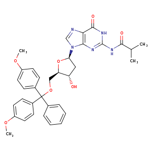N2-Isobutyryl-5'-O-(4,4'-dimethoxytrityl)-2'-deoxyguanosine