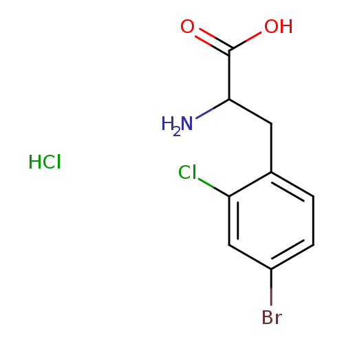 2-amino-3-(4-bromo-2-chlorophenyl)propanoicacidhydrochloride