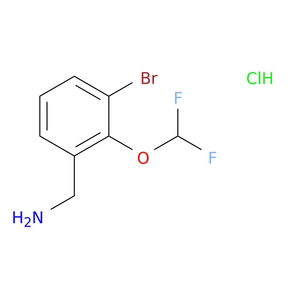 [3-bromo-2-(difluoromethoxy)phenyl]methanamine hydrochloride