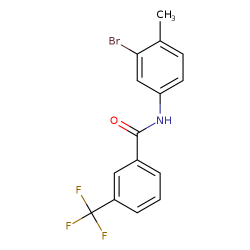 N-(3-Bromo-4-methylphenyl)-3-(trifluoromethyl)benzamide