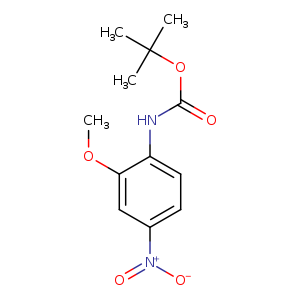 TERT-BUTYL 2-METHOXY-4-NITROPHENYLCARBAMATE