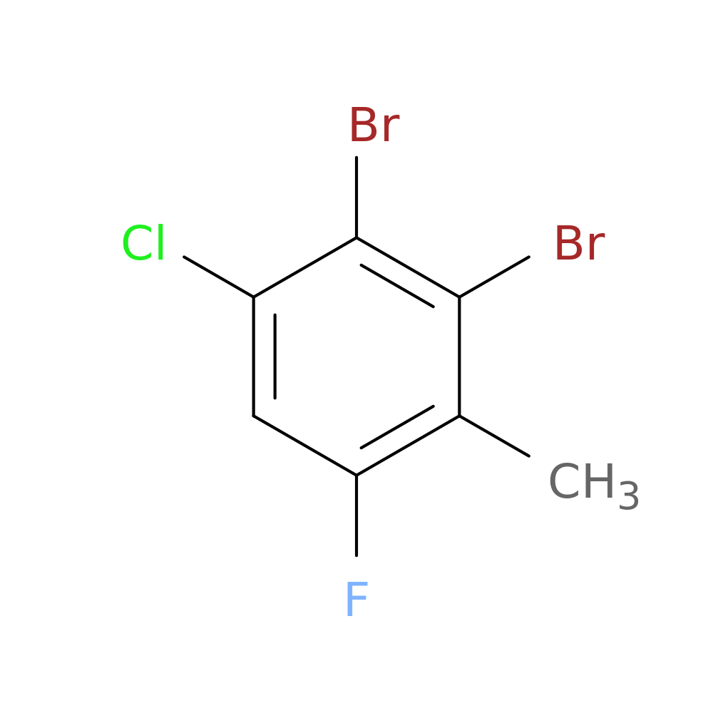 2,3-Dibromo-1-chloro-5-fluoro-4-methylbenzene