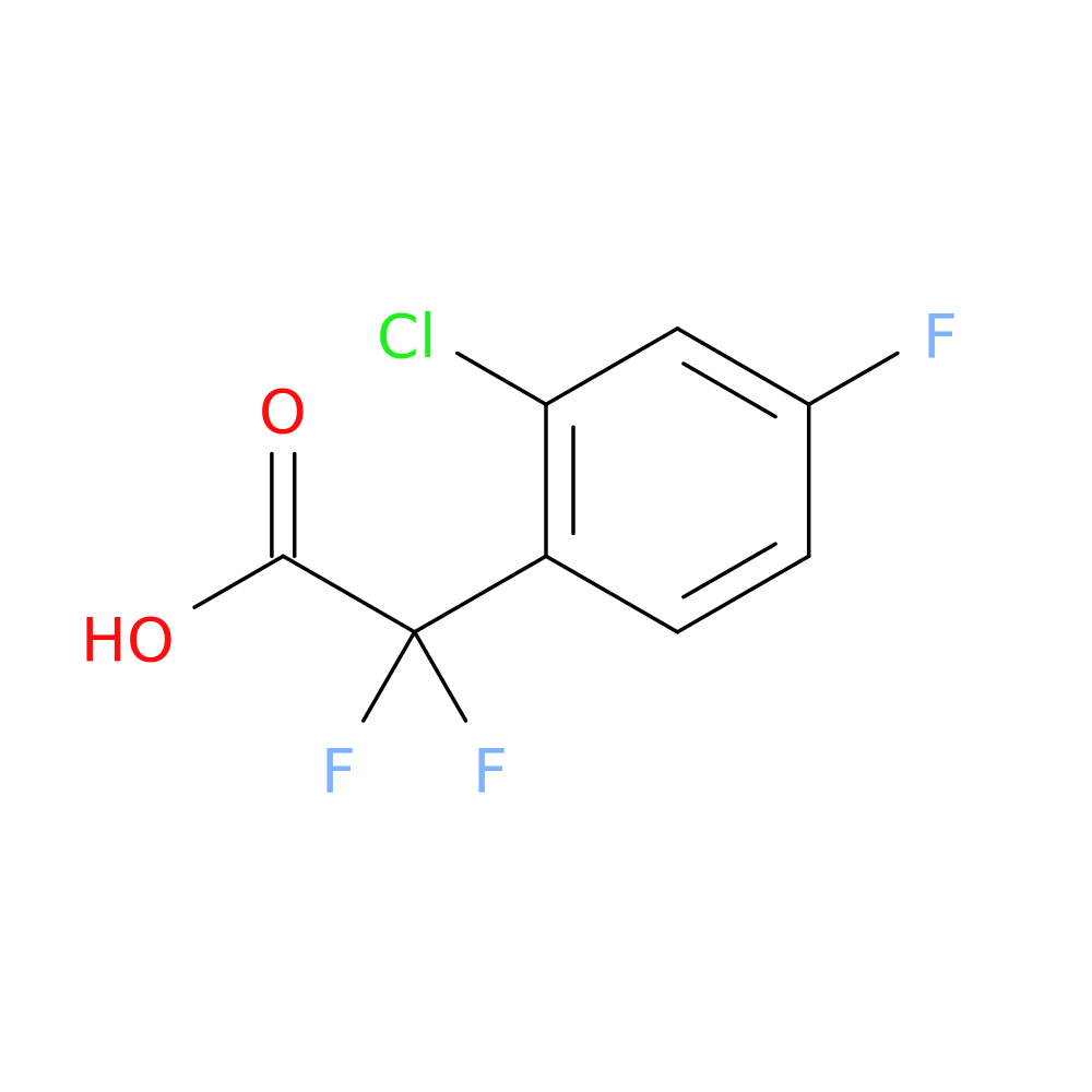 2-(2-chloro-4-fluorophenyl)-2,2-difluoroacetic acid