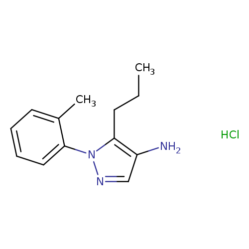 1-(2-methylphenyl)-5-propyl-1H-pyrazol-4-amine hydrochloride