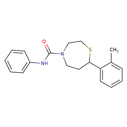 7-(2-methylphenyl)-N-phenyl-1,4-thiazepane-4-carboxamide