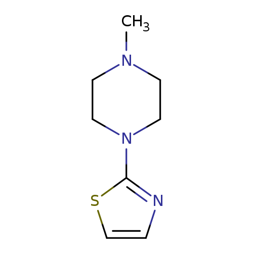 Piperazine, 1-methyl-4-(2-thiazolyl)- (9CI)