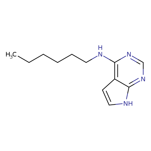 N-Hexyl-7H-pyrrolo[2,3-d]pyrimidin-4-amine