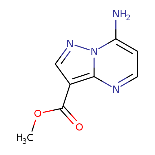 methyl7-aminopyrazolo[1,5-a]pyrimidine-3-carboxylate