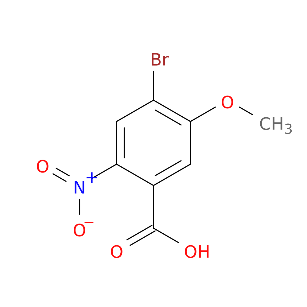 4-Bromo-5-methoxy-2-nitrobenzoic acid